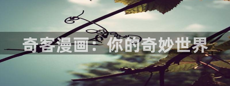 yy漫画首页登录：奇客漫画：你的奇妙世界