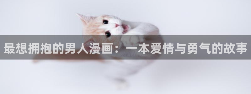 yy漫画首页登录入口：最想拥抱的男人漫画：一本爱情与勇气的故事
